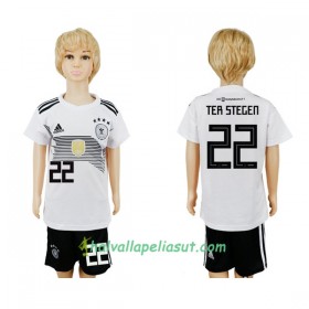 Jalkapallo Pelipaidat Saksa Ter Stegen 22 Lasten World Cup 2018 Kotipaita